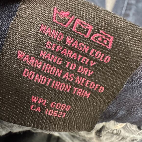 Rock & Roll Cowgirl Jeans Womens 30 (34x31 ACTUAL) Trouser Fit Flare Denim - Picture 8 of 10